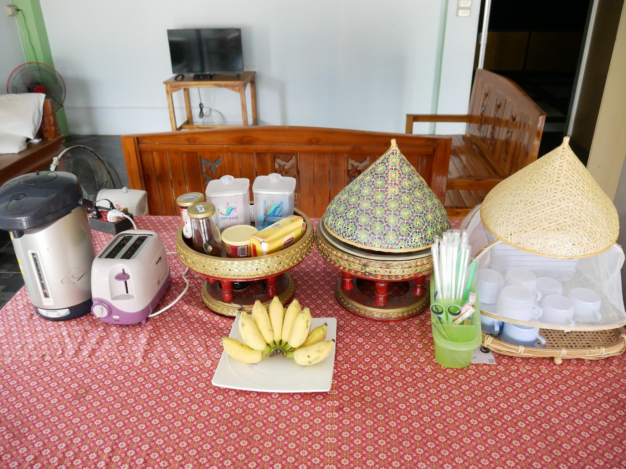 My Home Hostel Sukhothai Mueang Kao Esterno foto